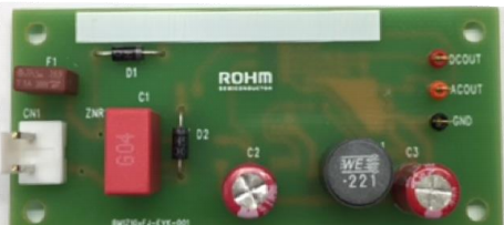 ROHM新品开发板-AC零交叉检测