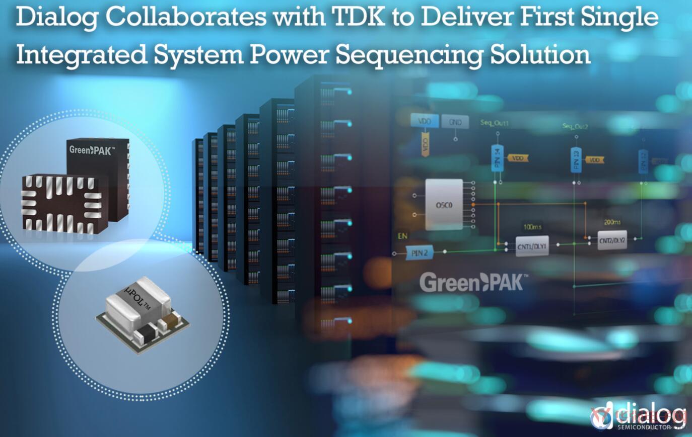 Dialog和TDK联合打造全球尺寸最小的负载点转换器解决方案